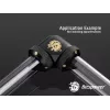 Compression bend BitsPower Carbon Black BP-CBE90DML — brass 90° fitting, black carbon finish, 1 pc