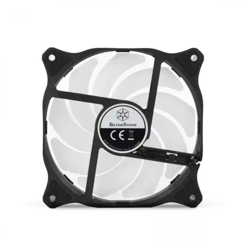 Fan Silverstone Air Blazer 120R 12 cm Black Translucent Hydraulic Bearing