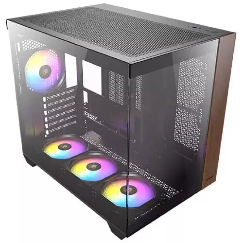 PC Case Antec CX800 Midi Tower Black, Wood