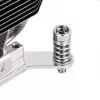 Air cooler Silverstone XE04-2066 Black Silver 6.8 mmH2O Dual ball bearing
