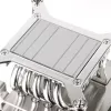 Air cooler Silverstone XE04-2066 Black Silver 6.8 mmH2O Dual ball bearing