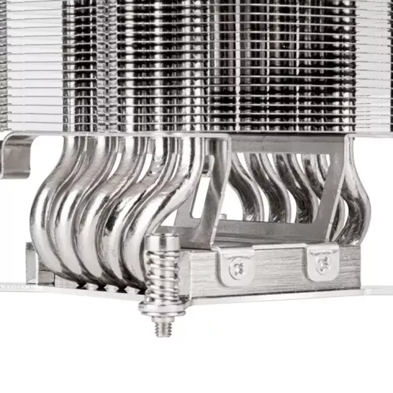 Air cooler Silverstone XE04-2066 Black Silver 6.8 mmH2O Dual ball bearing