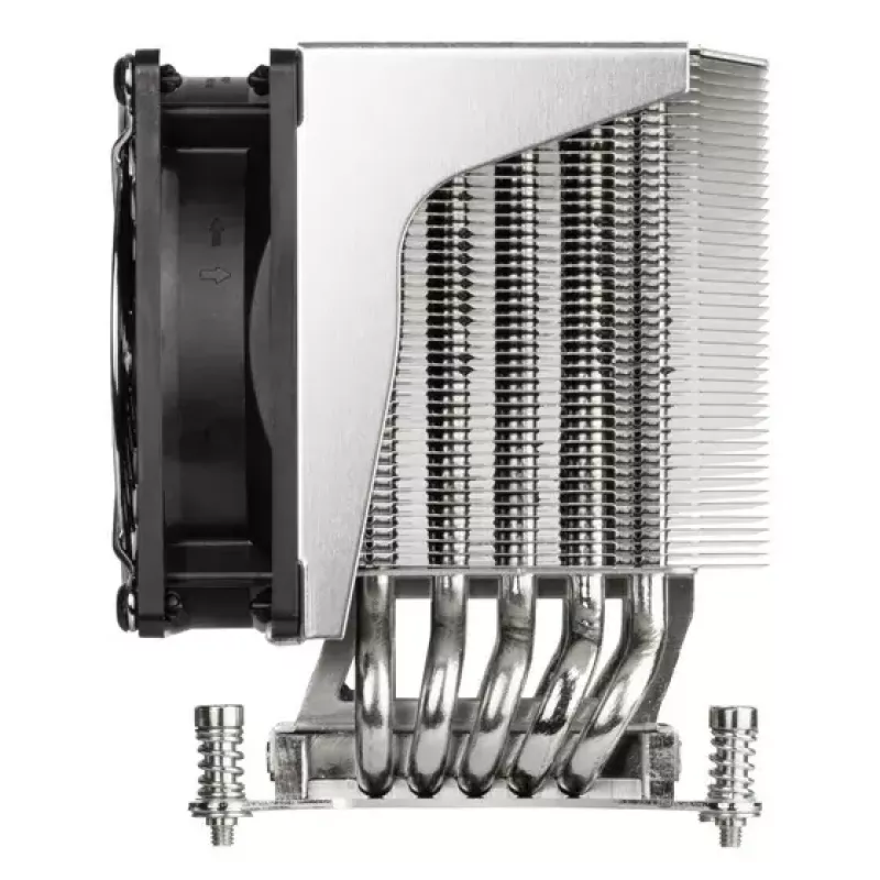 Air cooler Silverstone XE04-2066 Black Silver 6.8 mmH2O Dual ball bearing