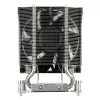 Air cooler Silverstone XE04-2066 Black Silver 6.8 mmH2O Dual ball bearing