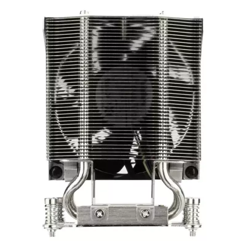 Air cooler Silverstone XE04-2066 Black Silver 6.8 mmH2O Dual ball bearing