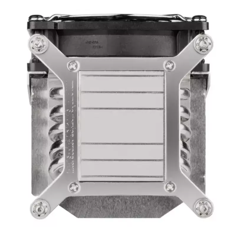 Air cooler Silverstone XE04-2066 Black Silver 6.8 mmH2O Dual ball bearing