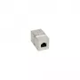 InLine Cat.6 Adapter fully shielded metal 2x RJ45 female to female direct