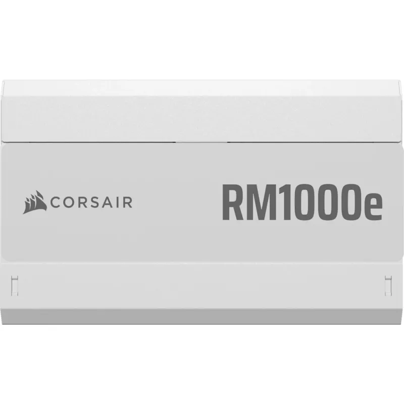Power supply unit CORSAIR RMe Series RM1000e — 1000 W, ATX 3.1, 80 PLUS Gold, fully‑modular, white, 120 mm fan