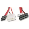 SATA cable for slimline opticals Akasa AK-CB050-40 0.4m