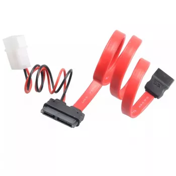 SATA cable for slimline opticals Akasa AK-CB050-40 0.4m