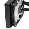 Liquid cooling kit Silverstone VIDA 120 SLIM 12 cm Black 300-1800 RPM