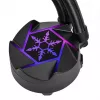 Liquid cooling kit Silverstone VIDA 120 SLIM 12 cm Black 300-1800 RPM