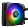 Liquid cooling kit Silverstone VIDA 120 SLIM 12 cm Black 300-1800 RPM