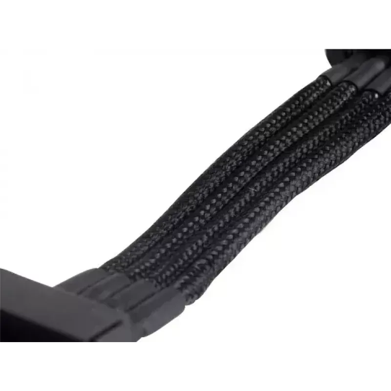 Cable Silverstone SST-PP07-BTSB 0.3m Molex 4p to 4xSATA