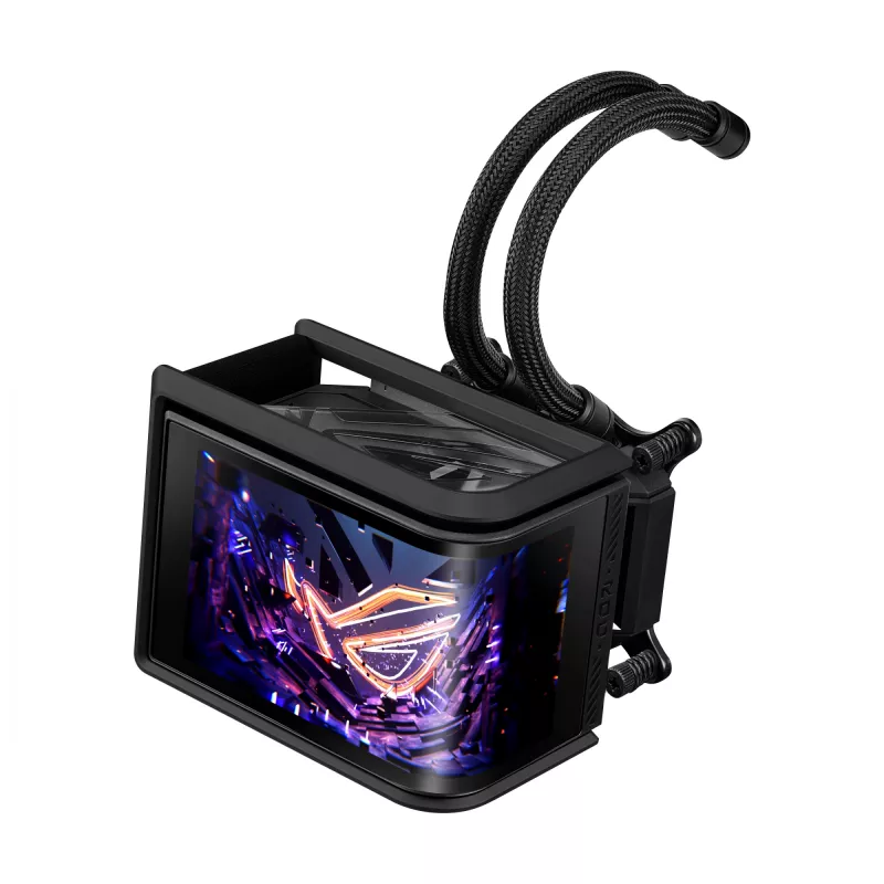All-in-one liquid cooler ASUS ROG Ryuo IV SLC 360 ARGB — 120 mm fans, 360 mm radiator, black