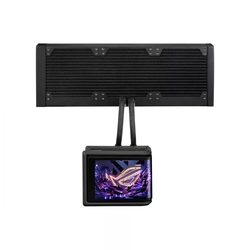 All-in-one liquid cooler ASUS ROG Ryuo IV SLC 360 ARGB — 120 mm fans, 360 mm radiator, black