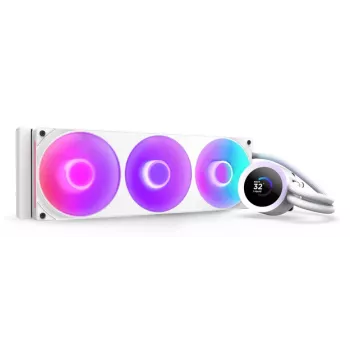 All-in-one liquid cooler NZXT Kraken Plus 360 RGB White 500-2400 RPM