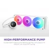 All-in-one liquid cooler NZXT Kraken Plus 360 RGB White 500-2400 RPM