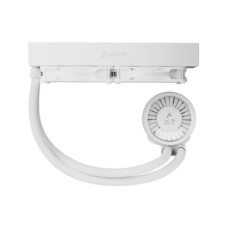 All-in-one Liquid CPU Cooler Arctic Liquid Freezer III Pro 240 A-RGB — 240 mm, 120 mm fans, White, LGA1700/AM4/AM5 compatible
