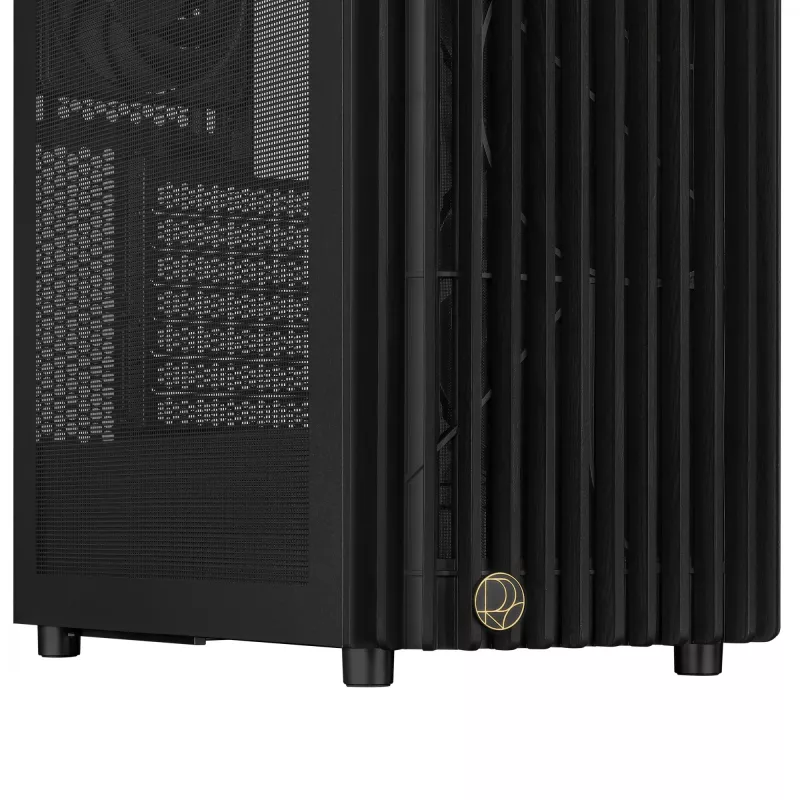 PC case ASUS 90DC00M0-B39040, ATX support, Black, front 2×160mm fans, rear 1×120mm, 2×3.5 inch + 2×2.5 inch bays, 2×USB 3.2 GEN1