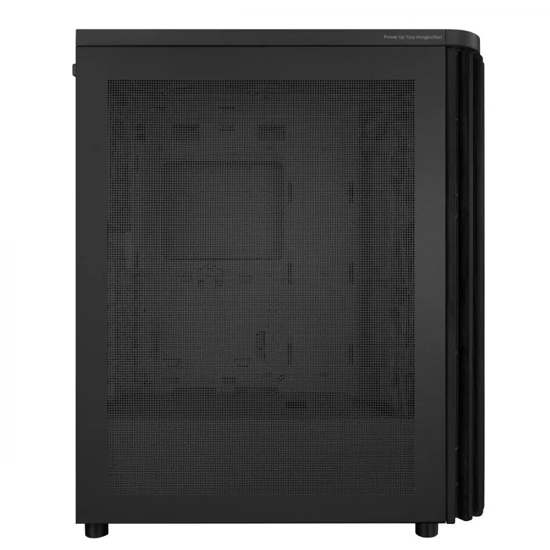 PC case ASUS 90DC00M0-B39040, ATX support, Black, front 2×160mm fans, rear 1×120mm, 2×3.5 inch + 2×2.5 inch bays, 2×USB 3.2 GEN1