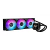 All-in-one liquid cooler ASUS TUF Gaming LC III 360 ARGB LCD — 360 mm radiator, 3x 120 mm fans, Socket AM5/AM4/LGA1700/LGA1200, Black