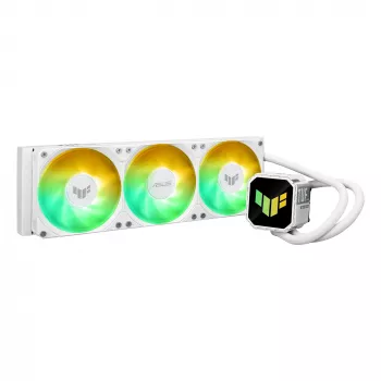 All-in-one liquid cooler ASUS TUF Gaming LC III 360 ARGB White Edition — 360mm, 120 mm fans, LGA1700/1200, AM4/AM5 support