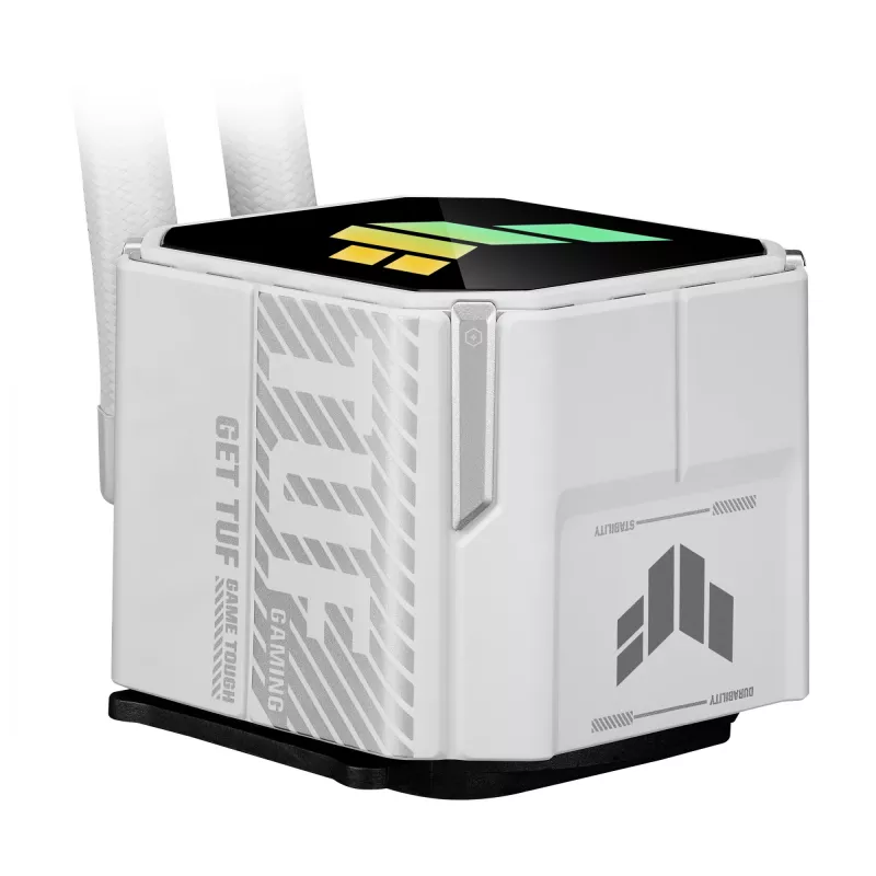 All-in-one liquid cooler ASUS TUF Gaming LC III 360 ARGB White Edition — 360mm, 120 mm fans, LGA1700/1200, AM4/AM5 support