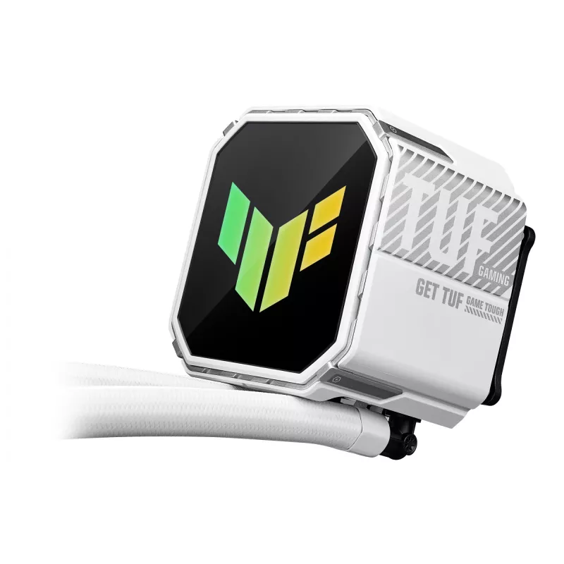 All-in-one liquid cooler ASUS TUF Gaming LC III 360 ARGB White Edition — 360mm, 120 mm fans, LGA1700/1200, AM4/AM5 support