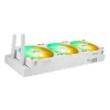 All-in-one liquid cooler ASUS TUF Gaming LC III 360 ARGB LCD White Edition — 360 mm radiator, 3×120 mm PWM fans, LCD display, White
