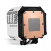 All-in-one liquid cooler ASUS TUF Gaming LC III 360 ARGB LCD White Edition — 360 mm radiator, 3×120 mm PWM fans, LCD display, White