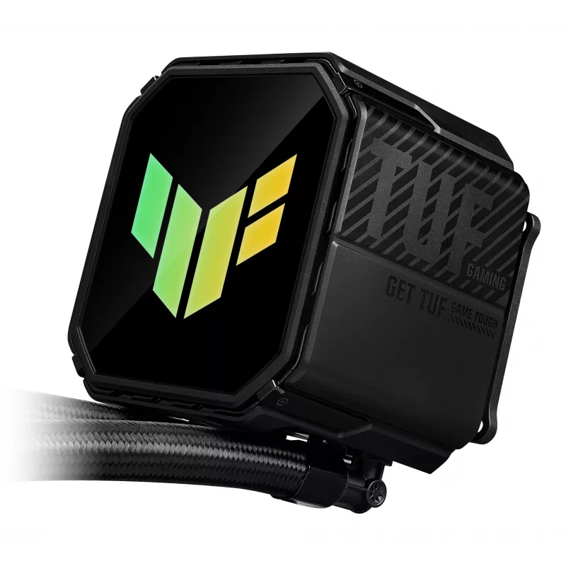 All-in-one liquid cooler ASUS TUF GAMING LC III 360 ARGB — 120 mm fans, supports AM4/LGA1200/LGA1700/AM5, Black