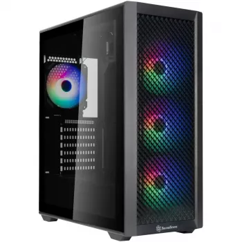 Computer case SilverStone FARA 515FXR tower case black