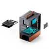 PC case Jonsbo T7 Midi-Tower mATX Tempered Glass black