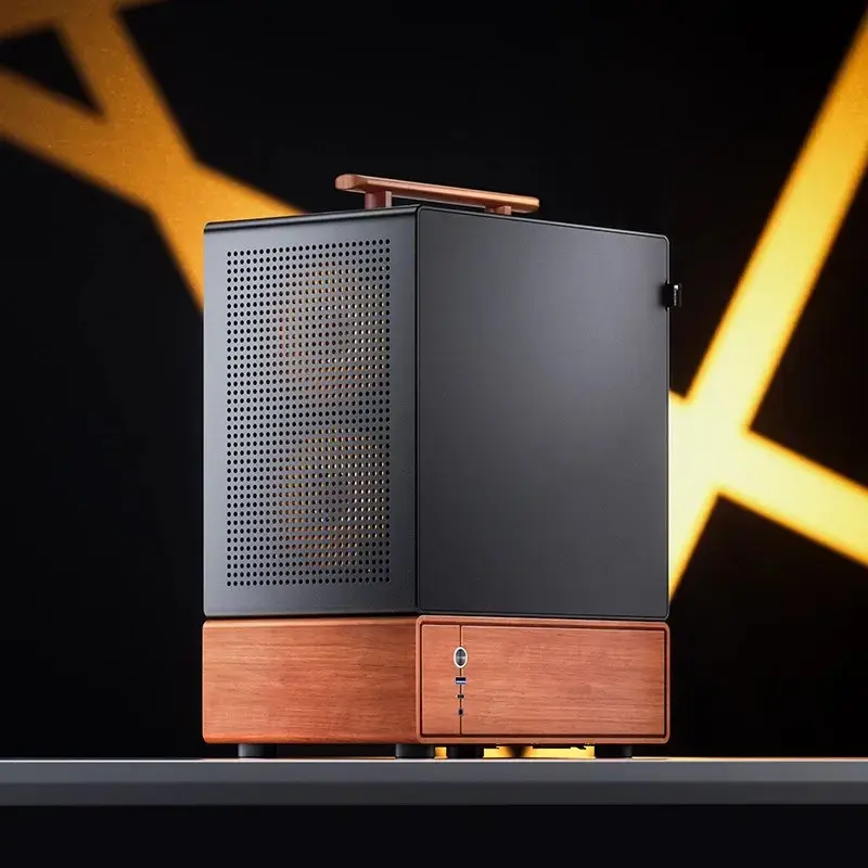 PC case Jonsbo T7 Midi-Tower mATX Tempered Glass black