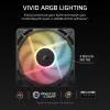 Cooling fan CORSAIR RS120-R ARGB 120mm 3-pack, 120 mm, ARGB lighting, 3 fans