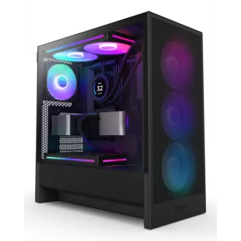 NZXT CPU Chassis H7 Flow 2024 RGB Mid Tower Airflow ATX Black