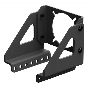 Racing wheel base mount Res-Tech X1 DD SUPPORT SIMUCUBE, aluminium, black