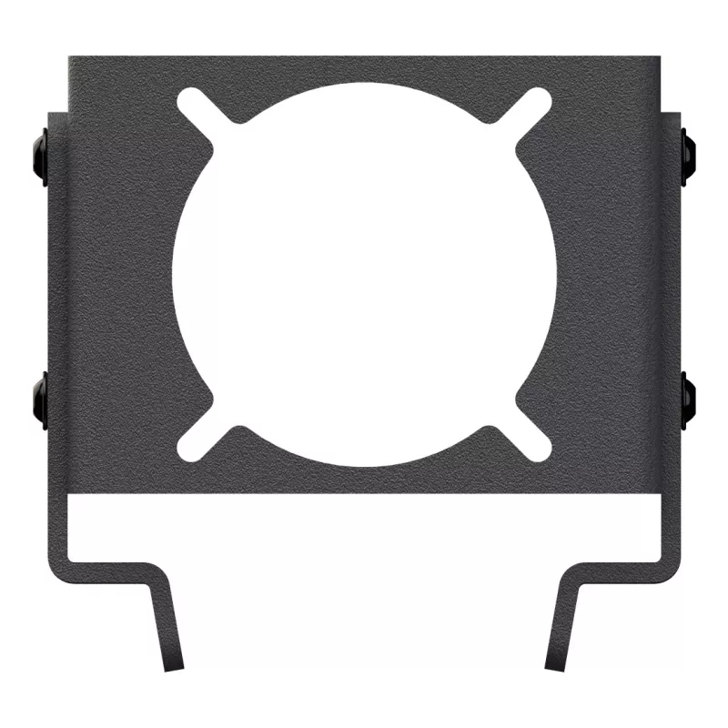 Racing wheel base mount Res-Tech X1 DD SUPPORT SIMUCUBE, aluminium, black