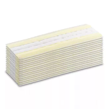 Steam mop pads Karcher 2.863-299.0, 340×118×3 mm, set of 15, beige/white