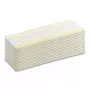 Steam mop pads Karcher 2.863-299.0, 340×118×3 mm, set of 15, beige/white