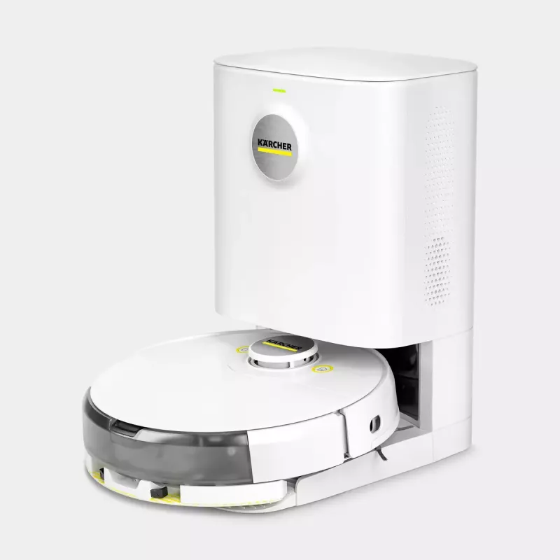 Kärcher RCV 5 suction station 2.269-643.0, charging base for robot vacuum, 4 L, white