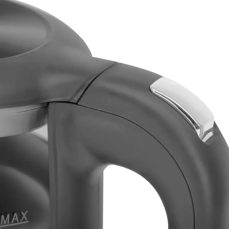 Electric kettle Adler AD 1305 G — 1.7 L, 2200 W, adjustable thermostat, LED display, grey