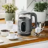 Electric kettle Adler AD 1305 G — 1.7 L, 2200 W, adjustable thermostat, LED display, grey