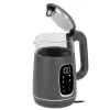 Electric kettle Adler AD 1305 G — 1.7 L, 2200 W, adjustable thermostat, LED display, grey