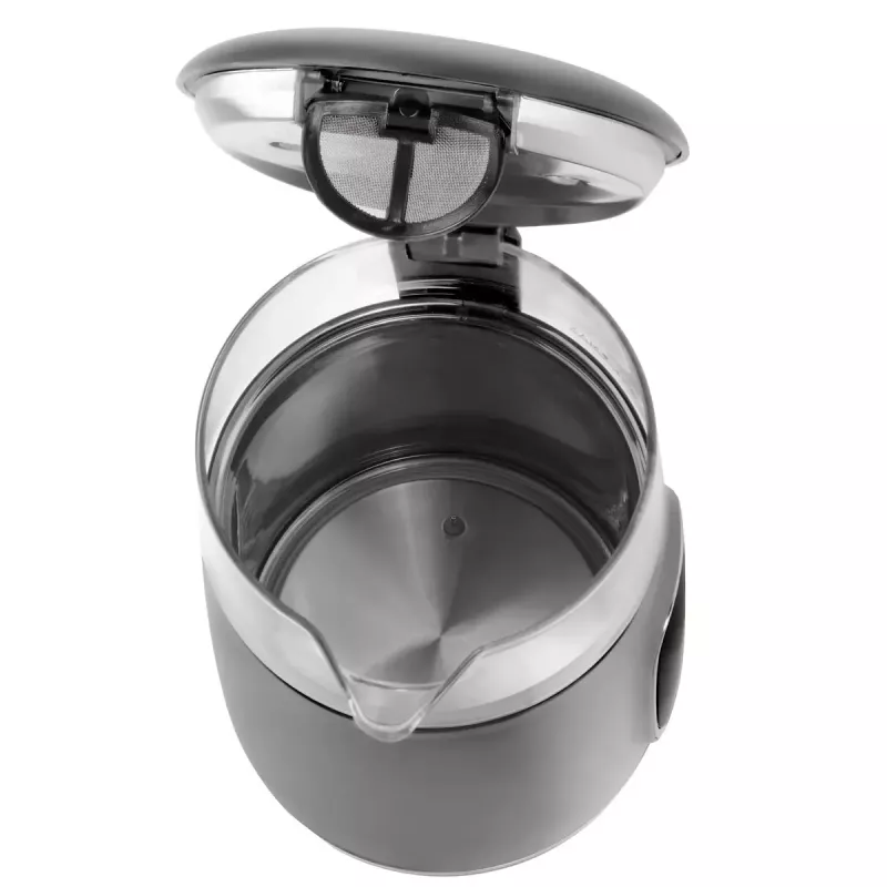 Electric kettle Adler AD 1305 G — 1.7 L, 2200 W, adjustable thermostat, LED display, grey
