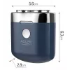 Rotation shaver Adler AD 2937, 2 rotary heads, rechargeable Li-Ion 250 mAh, washable, cordless, blue