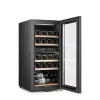 Thermoelectric wine cooler Adler AD 8080, freestanding black, 24 bottles, 2 zones, 60 L, touch control
