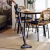 Adler AD 7061 cordless upright vacuum cleaner, allergy-friendly, black/blue
