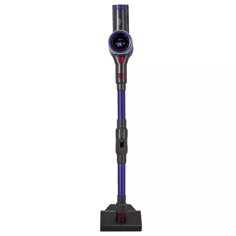 Adler AD 7061 cordless upright vacuum cleaner, allergy-friendly, black/blue